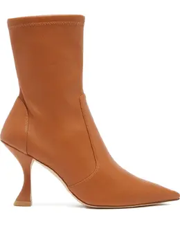 Stuart Weitzman: Светлые ботинки 