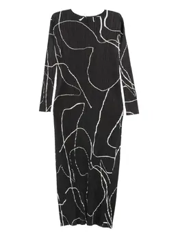 Pleats Please Issey Miyake: Платье миди 