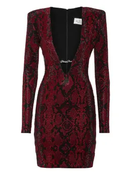 Philipp Plein: Платье с принтом 