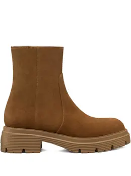 Stuart Weitzman: Светлые ботинки 