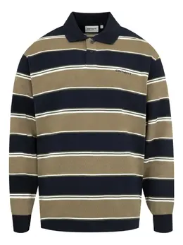 Carhartt WIP: Бежевое поло 