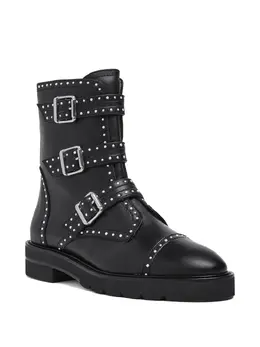 Stuart Weitzman: Чёрные ботинки  Jesse Lift