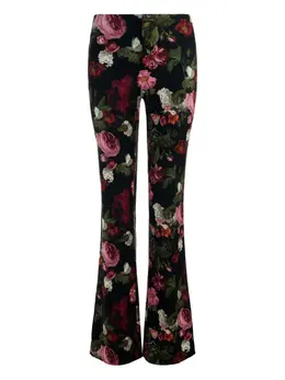 alice + olivia: Брюки с растительным принтом 