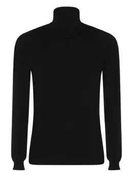 Moncler Grenoble: Чёрный свитер 