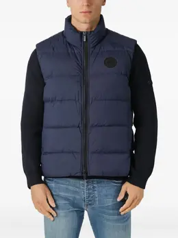 Canada Goose: Синий жилет  Crofton