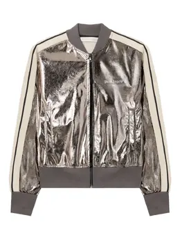 Palm Angels: Серебристый свитшот 