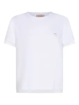 TWINSET: Хлопковая футболка 