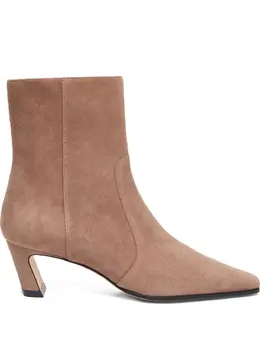 Stuart Weitzman: Светлые ботинки 
