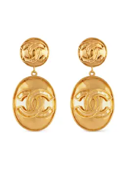 CHANEL Pre-Owned: Серьги 