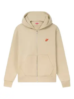 Kenzo: Бежевая толстовка 