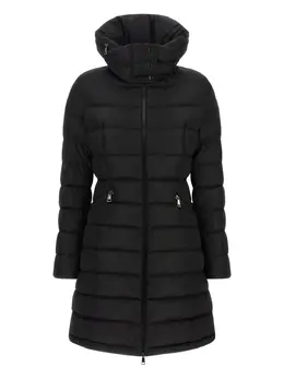 Moncler: Чёрное пальто  Flammette