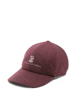 Brunello Cucinelli: Бордовая кепка 