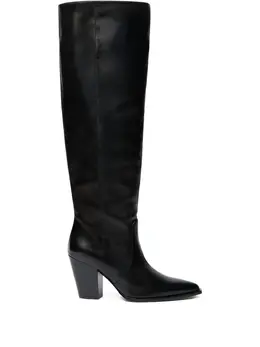Stuart Weitzman: Чёрные ботинки 