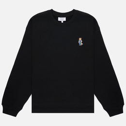 Maison Kitsune: Чёрная толстовка 