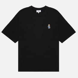 Maison Kitsune: Чёрная футболка 