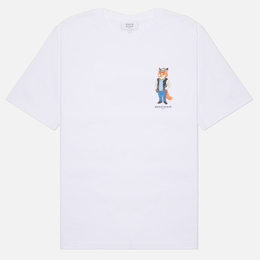 Maison Kitsune: Футболка оверсайз 