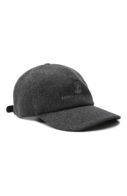 Brunello Cucinelli: Серая кепка 