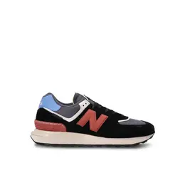 New Balance: Чёрные кроссовки  574