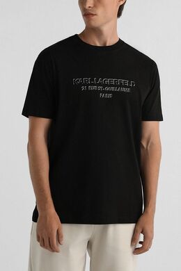 Karl Lagerfeld: Хлопковая футболка 