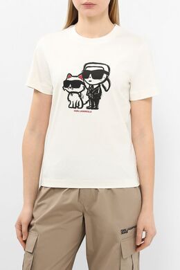 Karl Lagerfeld: Хлопковая футболка 