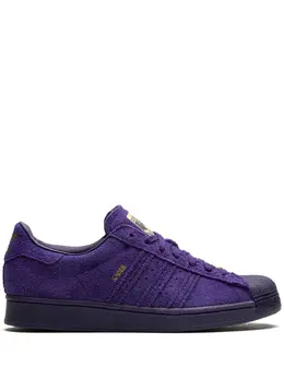 adidas: Тёмные кроссовки  Superstar ADV