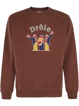 Drôle De Monsieur: Свитшот с принтом 