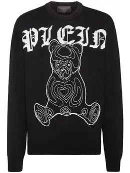 Philipp Plein: Свитер  Teddy Bear с принтом
