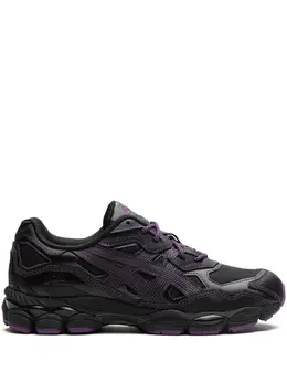 ASICS: Чёрные кроссовки  Gel
