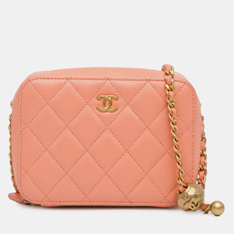 Chanel: Оранжевая сумка 