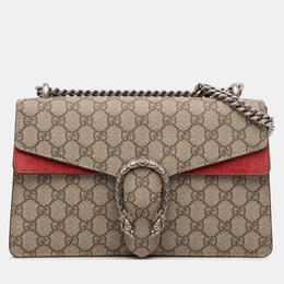 Gucci: Коричневая сумка  GG Supreme