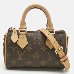 Louis Vuitton: Коричневая сумка  Speedy