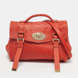 Mulberry: Оранжевая сумка  Alexa