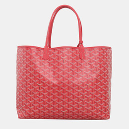 Goyard: Красная сумка-шоппер 