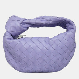 Bottega Veneta: Фиолетовая сумка  Intrecciato