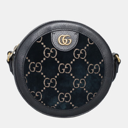 Gucci: Синяя сумка  Ophidia