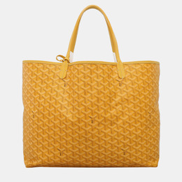 Goyard: Жёлтая сумка-шоппер 