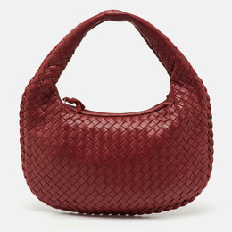 Bottega Veneta: Красная сумка  Intrecciato