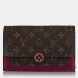 Louis Vuitton: Коричневый кошелёк 