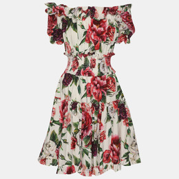 Dolce & Gabbana: Многоцветное платье 
