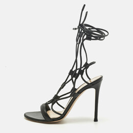Gianvito Rossi: Чёрные сандалии 