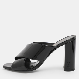 Saint Laurent Paris: Чёрные сандалии  Loulou