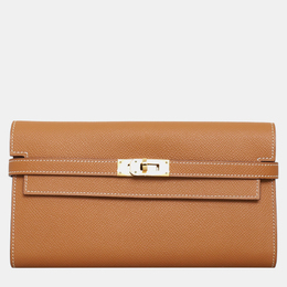 Hermes: Коричневый кошелёк  Kelly