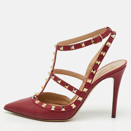 Valentino: Тёмные туфли  Rockstud