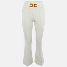 Elisabetta Franchi: Белые брюки 