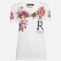 Dolce & Gabbana: Белая футболка  T