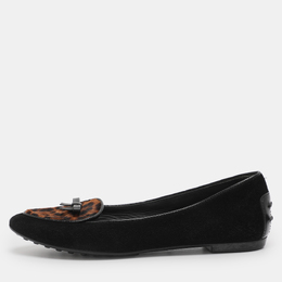 Tod's: Чёрные балетки 