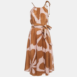 Diane Von Furstenberg: Коричневое платье 