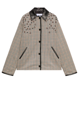 MSGM: Бежевая куртка 
