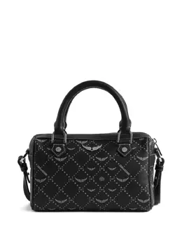 Zadig&Voltaire: Чёрная сумка через плечо  Monogram