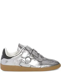 ISABEL MARANT: Серебристые кроссовки  Beth